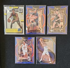 🔥Select & Optic NBA Rookie 5 Card Lot George Tyson Da Silva Jacky Cui Agbaji RC