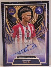Chemsdine Talbi Topps Premier League Gold 25/26 Auto - Sunderland