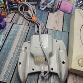 White Sega Dreamcast Console System with OEM Controller & Sonic Adventure WORKS!