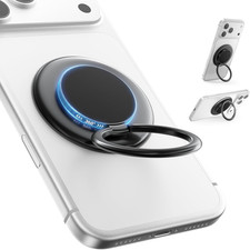 Magnetic Phone Grip Holder for Magsafe - 360  Rotation Magnet Finger Grip, Doubl