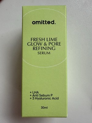 Omitted Fresh Lime Glow & Pore Refining Serum Neu & OVP K-Beauty Korea
