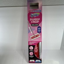 NEW Swiffer Pink Sweep  Mop Deluxe 2-in-1 Kit Limited Edition HTF