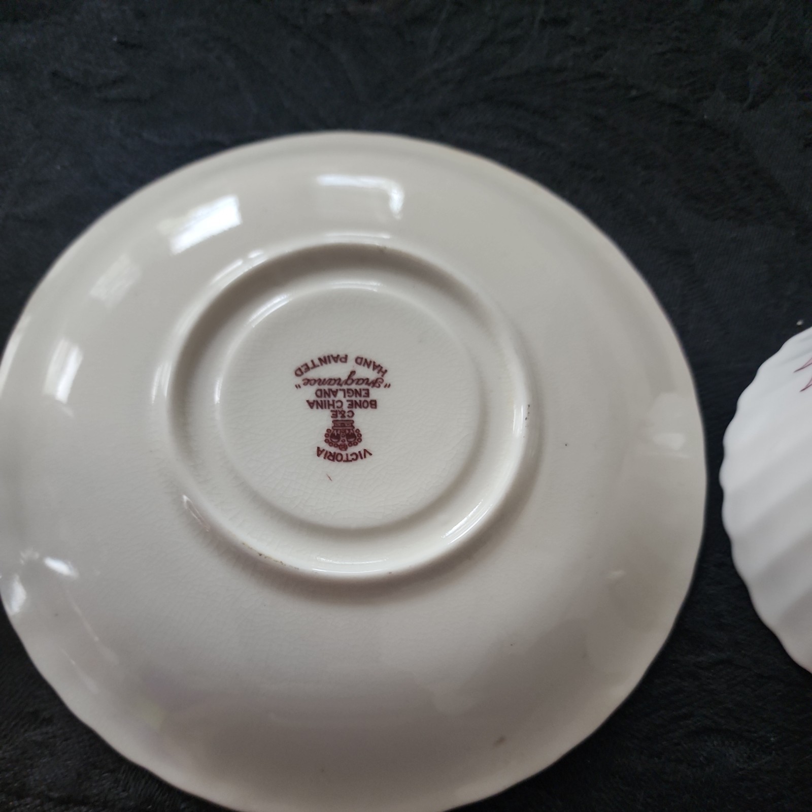 Victoria Cartwright and Edwards Bone China Cup and Saucer Pattern Fragrance