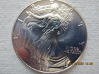 1995 "AMERICAN EAGLE" ONE DOLLAR ONE OUNCE FINE SILVER COIN