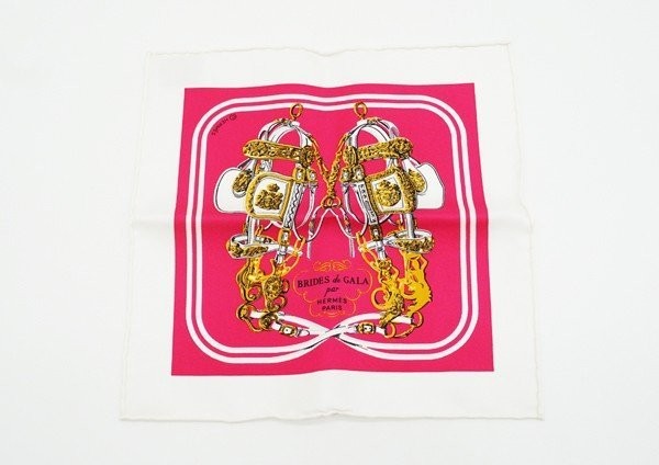 Hermes Carrenano Carre 20 Brides de Gala Silk Scarf Preowned