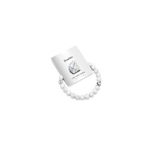 8mm Natural Howlite Healing Crystal Beaded Stretch Bracelet for Women Men