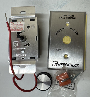 KB ELECTRONICS KBWC-15K SOLID STATE MOTOR CONTROL SPEED SWITCH Greenheck