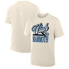 Men's  Cream Utah Mammoth Legacy T-Shirt