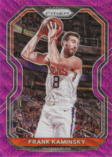 2020-21 PANINI PRIZM BASKETBALL FRANK KAMINSKY PURPLE WAVE PRIZM REFRACTOR #59