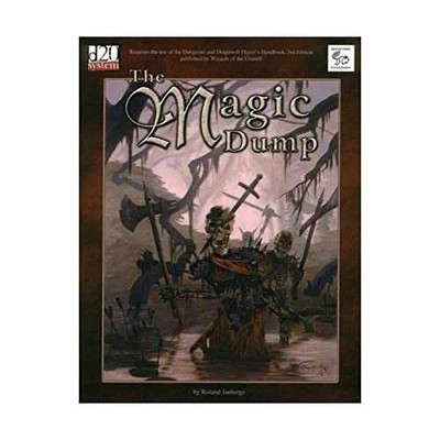 The Magic Dump (D&D D20) - Paperback, by Roland Janbergs - Very Good