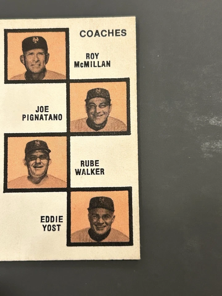 1973 O-Pee-Chee - Yogi Berra, Roy McMillan, Eddie Yost #257 HOF - Image 4 of 4