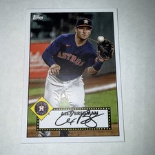 Topps 2021 1952 Topps Redux Alex Bregman #T52-11 Houston Astros Baseball Card