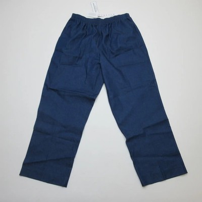 Alfred Dunner Damen Stretch Hose Gr. 12 Marineblau Freizeithose