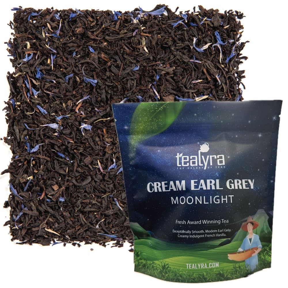 Lyra - Cream Earl Grey Moonlight | Luxurious Black 3.5 Ounce (pack Of 1)