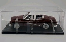 Vintage 1953 Buick Roadmaster Convertible Diecast Model Car in Display Case –...