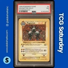1999 POKEMON BASE SET SHADOWLESS #9/102 MAGNETON HOLO RARE PSA 7