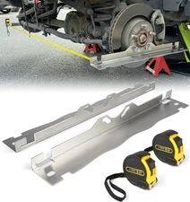 Heavy Duty Toe Alignment Tool Plates with Tape Measures, Upgrade Stainless... 