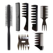 Hair Brush for Men,Hair Styling Comb Set Quiff Round Hair Brush,Wide Tooth Comb