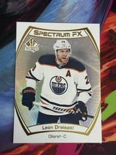 2021-22 SP Authentic - Leon Draisaitl Spectrum FX Edmonton Oilers - Unscratched