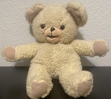 Snuggle Bear Hand Puppet Full Body Plush Vintage 14" 1993 Lever Bros Sherpa