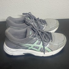 Asics Mujer Gel Contend 4 Gris Astilla Zapatos Tenis para Correr T765N Talla 7