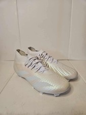 Adidas Predator Accuracy .2 FG Soccer Cleats White/Tan Multiple Sizes Available