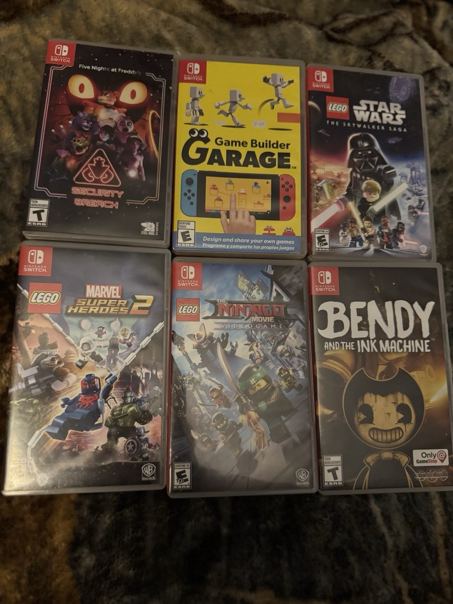 Big Game Bundle: 6 Nintendo Switch Games, 9 PS2 Games, 9 PS3 Games