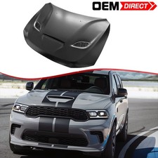 Fits 11-26 Dodge Durango Hood Cover 21 Hellcat Style Bonnet Shell Aluminum Fits 11-26 Dodge Durango Hood Cover 21 Hellcat Style Bonnet Shell Aluminum
