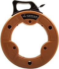 FTS1/8-25 Flat Steel Fish Tape; 1/8-Inch Wide; 25-Feet 25-Foot, Multi 