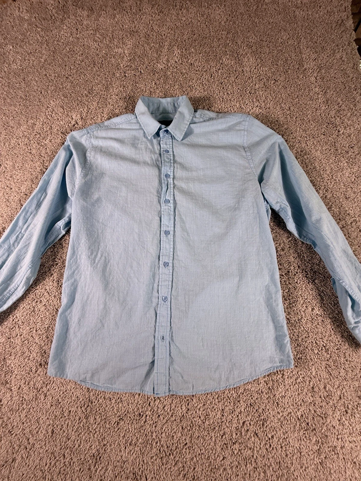 Mariner Glamsky Organic Made Button Down Size Large Men’s Blue