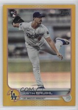 2022 Topps Series 2 Gold Foil Justin Bruihl #658 r0j