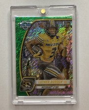 2024 Bowman University Chrome - Luther Burden #123 Green Shimmer Refractor /99 