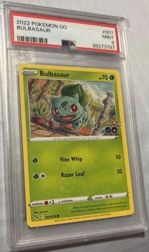 Bulbasaur 001/078 Pokémon GO Regular