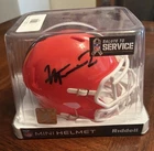 Harold Fannin Jr. Signed Mini Helmet JSA Cleveland Browns