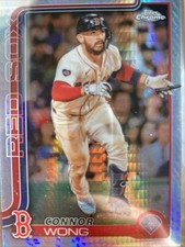 2025 Topps Chrome - Connor Wong #10 Prism Refractor