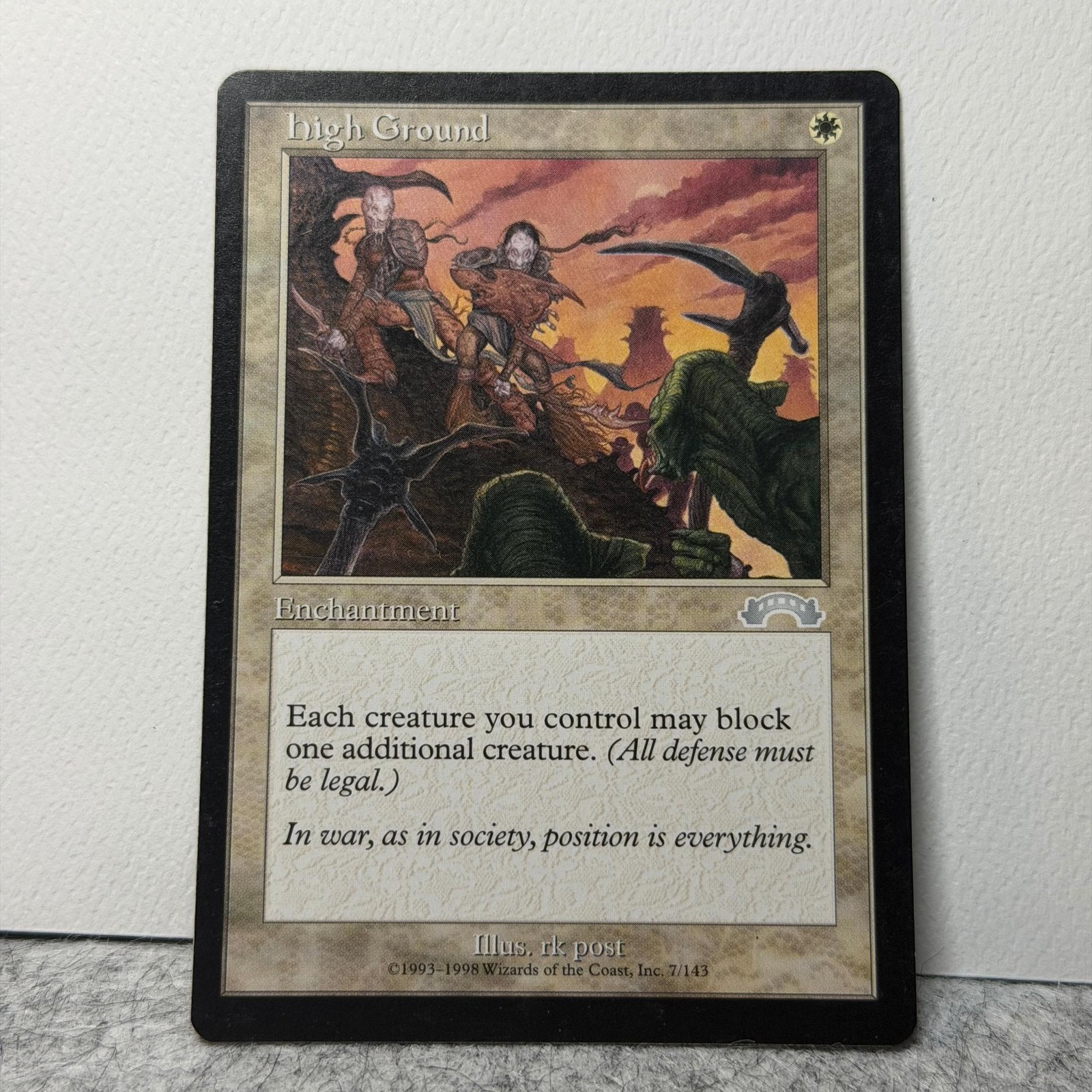 HIGH GROUND EXODUS MAGIC: THE GATHERING 7 UNCOMMON LP