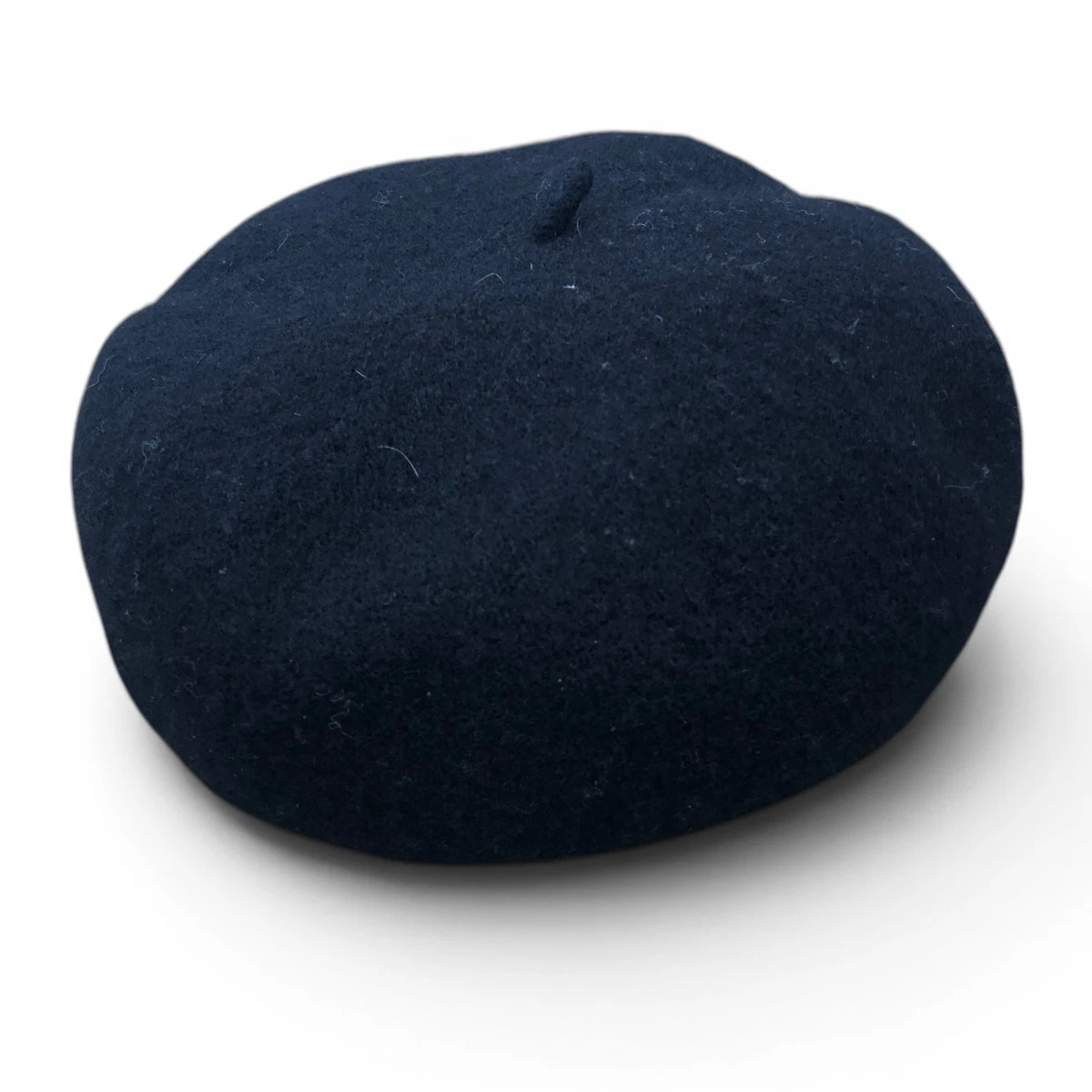 Foulard Basque Beret 100% Wool Made In France No Size Tag 6.25 \