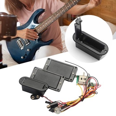 Aktiver Gitarren-Pickup mit 1T1V Schaltung Leistungsstarke Signal Gitarren-Pickup-Elemente