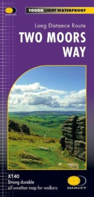 Two Moors Way (Sheet map, folded)