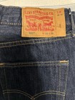 Levi's 501 Series Straight Dark Wash Regular Fit Denim Jeans Blue Men's — photo 3