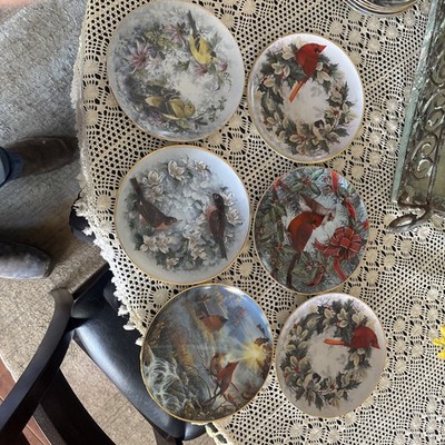 Franklyn Mint Autumn Concerto Plates 6 Plate Set
