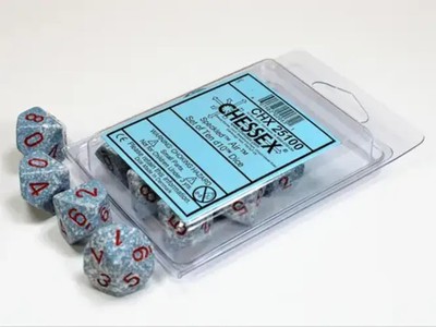 Speckled  Air  Set of Ten d10s | deutsch | Chessex | EAN 601982020651