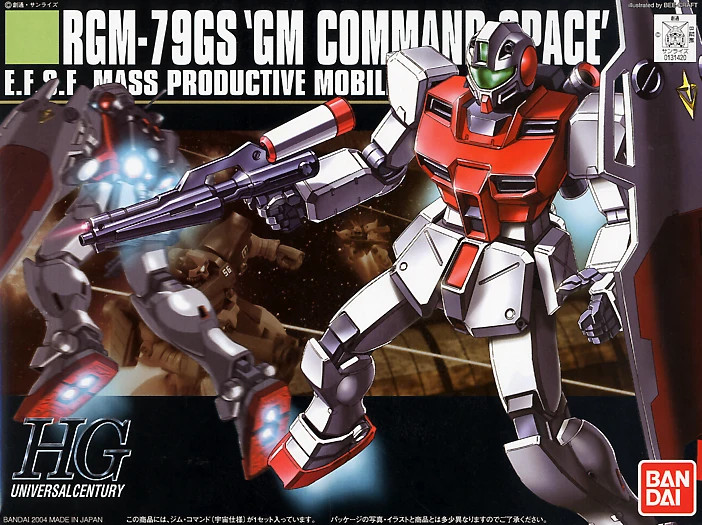 Bandai HGUC 1/144 RGM-79GS GM Command Space [4573102557292]