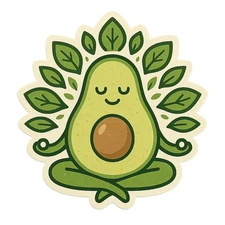 Funny VEGAN Cartoon Car Sticker 9x9cm - Funny Vegan Sticker for Car