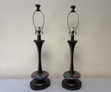 2 Uttermost Lahela Metal Table Lamps 