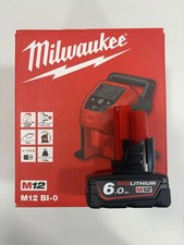 Milwaukee M12BI-0 12V Cordless Sub Compact Tyre Inflator + 6.0Ah Battery NEW