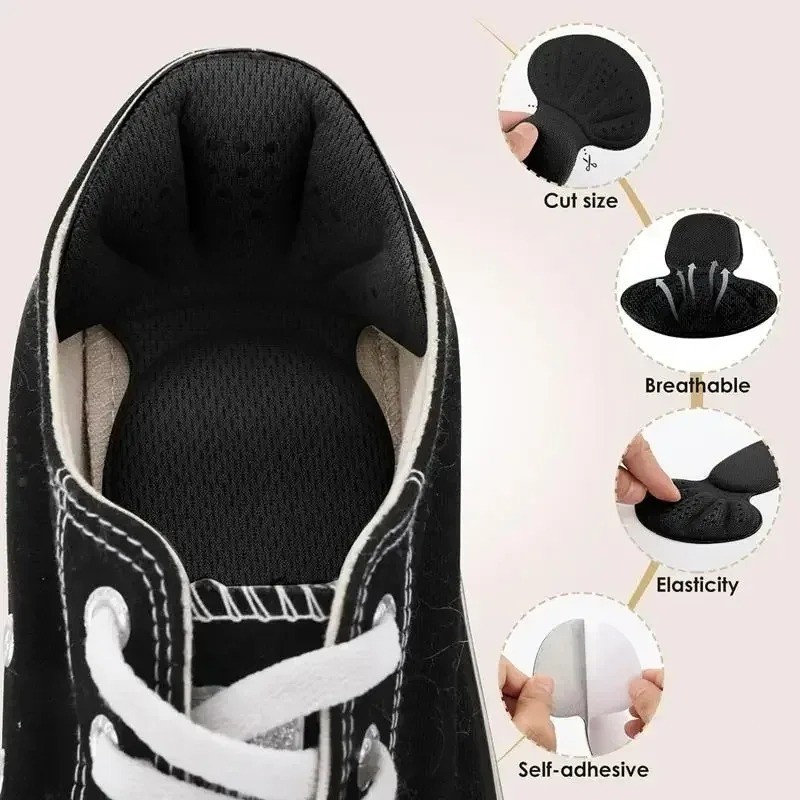 Product photo 5 of 6 — Heel Grip Pads Liner Cushions Foot Care Protector For Loose Shoes Comfort UK