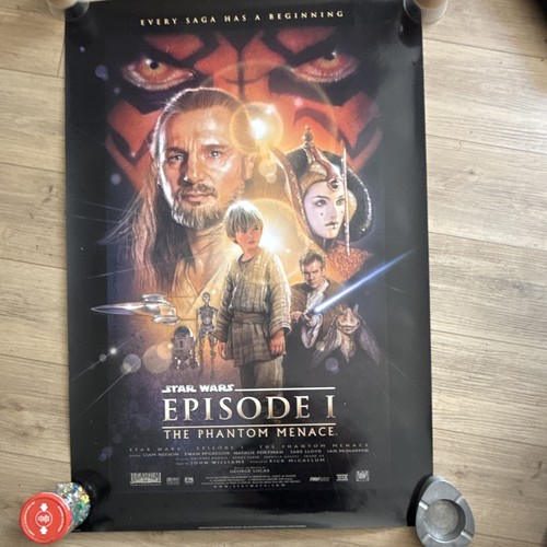 Original 1999 Star Wars: Episode I – The Phantom Menace theatrical movie posters
