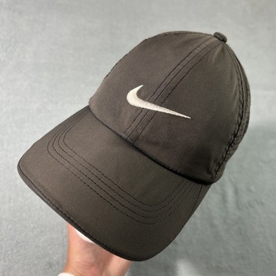 Y2k 2000s Nike 6 Panel Featherlight Hat Cap Strap Back Swoosh Sports Tailwind