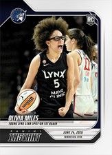 2026 Panini Instant WNBA Olivia Miles ROOKIE CARD SP Minnesota Lynx #190 RC